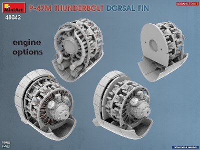 Republic P-47 M Thunderbolt - Dorsal Fin (Advanced Kit) - zdjęcie 31