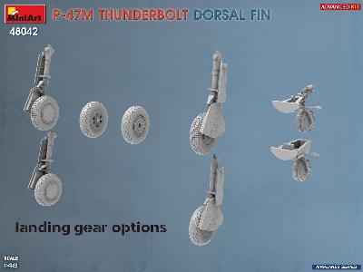 Republic P-47 M Thunderbolt - Dorsal Fin (Advanced Kit) - zdjęcie 33
