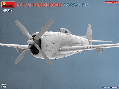 Republic P-47 M Thunderbolt - Dorsal Fin (Advanced Kit) - zdjęcie 34