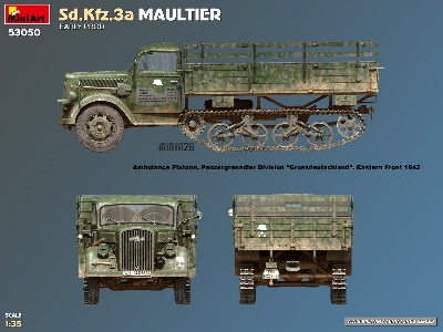 Sd.Kfz.3a Maultier - Early Production - zdjęcie 4