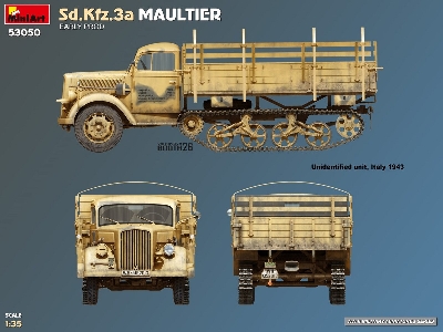 Sd.Kfz.3a Maultier - Early Production - zdjęcie 5