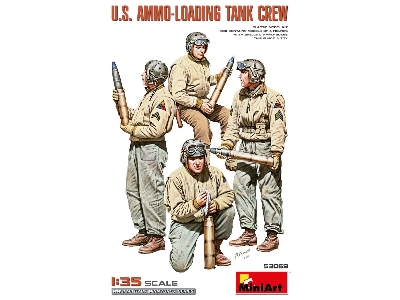 Us Ammo-loading Tank Crew - 2nd Edition (4 Figures) - zdjęcie 1