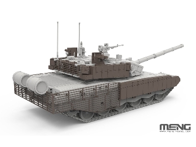 Chinese Main Battle Tank Ztz-99b With Add-on Armor & Gl6 Active Protection System - zdjęcie 3
