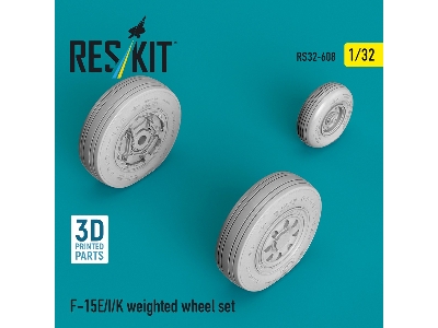 Boeing F-15 E / I / K - Weighted Wheel Set (3d-printed) - zdjęcie 2