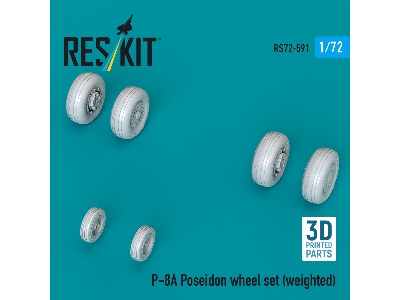 Boeing P-8 A Poseidon - Weighted Wheel Set (3d-printed) - zdjęcie 1