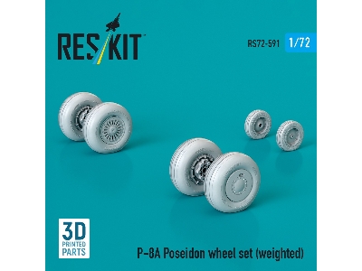 Boeing P-8 A Poseidon - Weighted Wheel Set (3d-printed) - zdjęcie 2