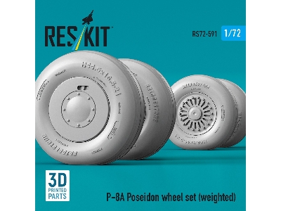 Boeing P-8 A Poseidon - Weighted Wheel Set (3d-printed) - zdjęcie 3