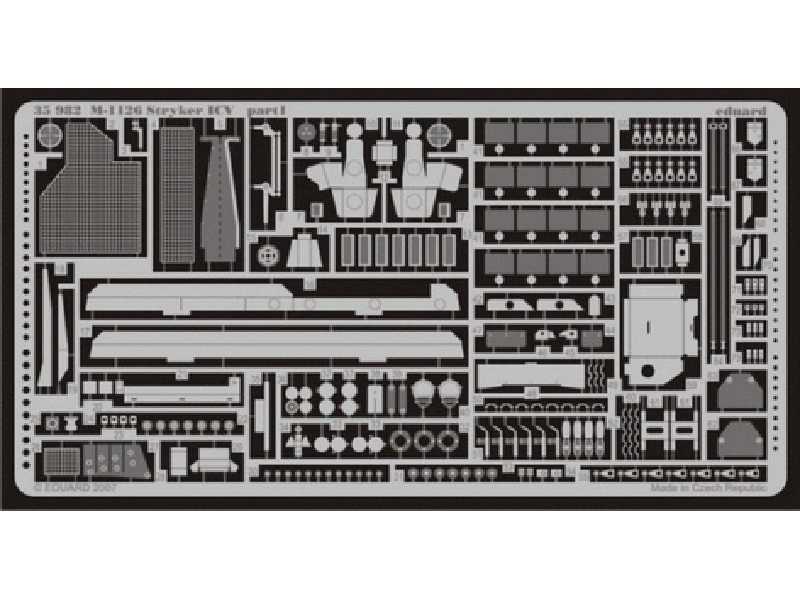  M-1126 ICV 1/35 - Trumpeter - blaszki - zdjęcie 1