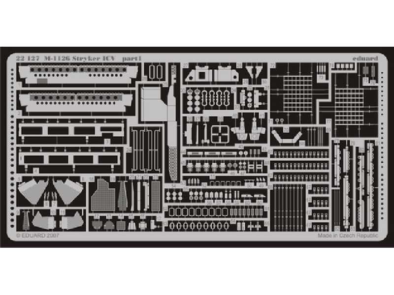 M-1126 ICV 1/72 - Trumpeter - blaszki - zdjęcie 1 M-1126 ICV 1/72 - Trumpeter - blaszki - zdjęcie 1