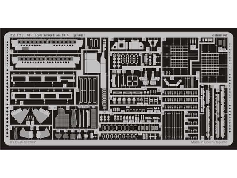  M-1126 ICV 1/72 - Trumpeter - blaszki - zdjęcie 1