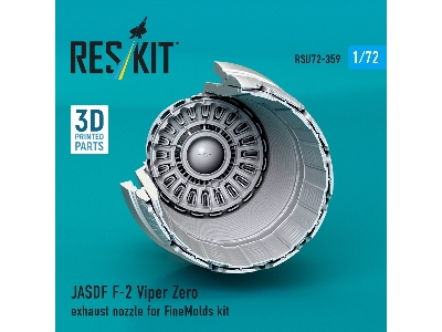 Jasdf F-2 Viper Zero - Exhaust Nozzle (For Finemolds Kits / 3d-printed) - zdjęcie 3