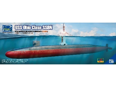 Uss Ohio Ssbn Class (Dual Pack - Model Kits X 2) - zdjęcie 1