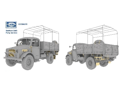 Bedford GS Lorry OXD Mk. I Early / Late Productionw/Interior - zdjęcie 4