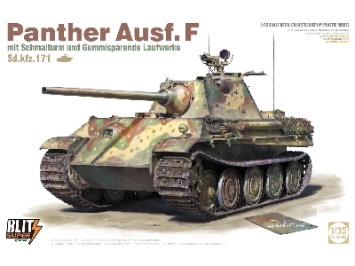 Panther Ausf. F Schmalturm w/ Rubber-Saving Steel Road Wheels - zdjęcie 1