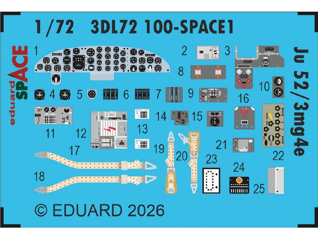 Junkers Ju 52/3mg4e - Space Set (For Airfix Kits) - zdjęcie 1