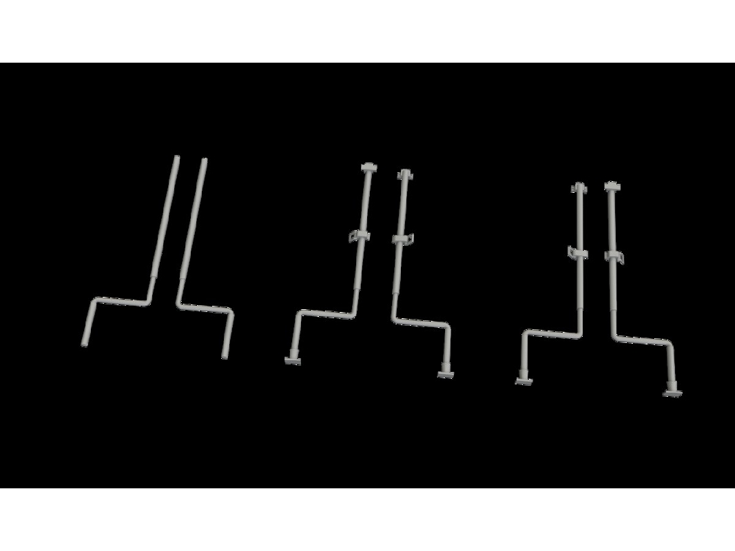 German Wwii Starter Crank Handles (6 Pcs / 3d-printed) - zdjęcie 1