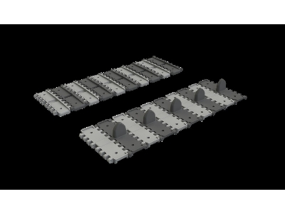 T-34 - 3d-printed Early Tracks Model 1940 (For Tamiya Kits) - zdjęcie 1