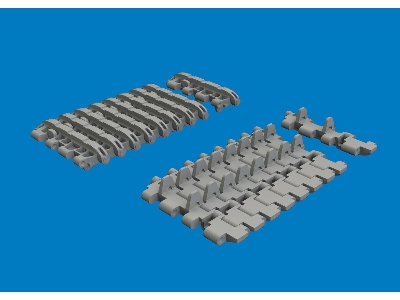Tiger I Early - Tracks (For Tamiya Kits / 3d-printed) - zdjęcie 1