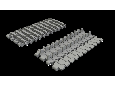 Tiger I - 3d-printed Late Tracks (For Tamiya Kits) - zdjęcie 1