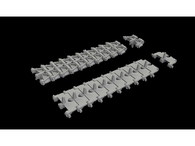 M18 Hellcat - Tracks (For Tamiya Kits / 3d-printed) - zdjęcie 1