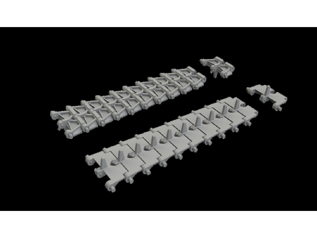 M18 Hellcat - Tracks (For Tamiya Kits / 3d-printed) - zdjęcie 1