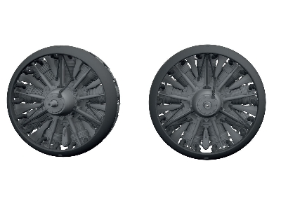 Handley Page Hampden Mk.I - Engines (For Icm Kits / 3d-printed) - zdjęcie 1