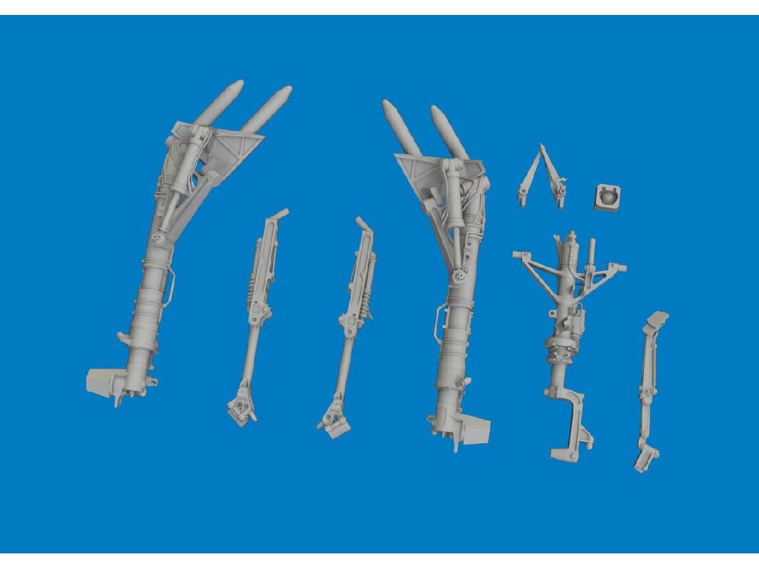 Lockheed Martin F-35 A - Undercarriage Legs (For Tamia Kits / 3d-printed) - zdjęcie 1