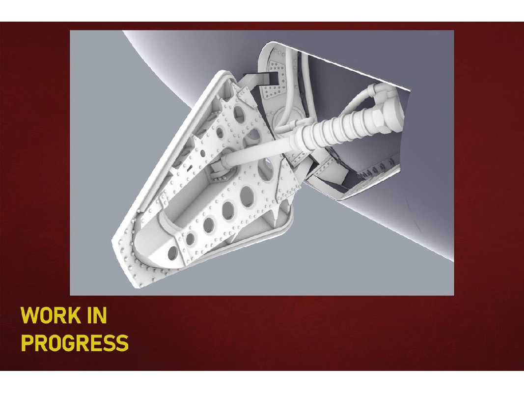 Mig-15 - Airbrakes (For Eduard Kits / 3d-printed) - zdjęcie 1