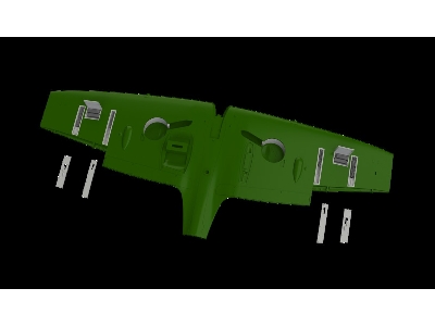 Supermarine Spitfire Mk.Vb - Gun Bays (For Eduard Kits / 3d-printed) - zdjęcie 1