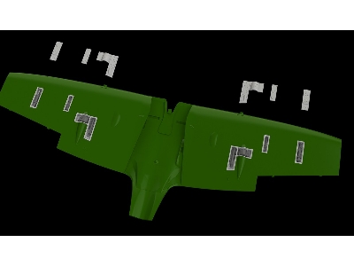 Supermarine Spitfire Mk.Vb - Gun Bays (For Eduard Kits / 3d-printed) - zdjęcie 2