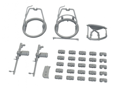 Junkers Ju-52/3mg4e - Machine Guns (For Airfix Kits / 3d-printed) - zdjęcie 2