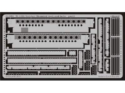  M-1126 Mounted rack and belts 1/35 - Trumpeter - blaszki - zdjęcie 2