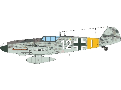 Messerschmitt Bf-109 G-5 (Profipack Edition) - zdjęcie 3