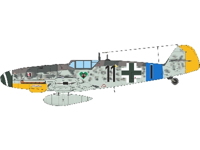 Messerschmitt Bf-109 G-5 (Profipack Edition) - zdjęcie 4