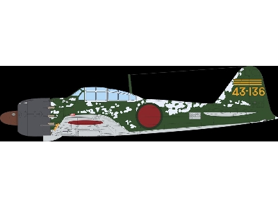 Mitsubishi A6m5 Zero Type 52a (Weekend Edition) - zdjęcie 3