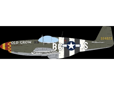 North American P-51 B Mustang (Malcolm Hood Canopy) Hybrid Edition - zdjęcie 2