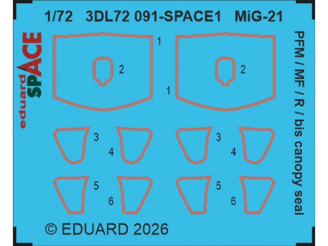Mig-21 R - Big Sin Set (For Eduard Kits) - zdjęcie 1