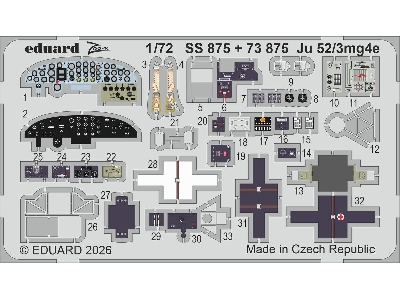 Junkers Ju 52/3mg4e - Zoom Set (For Airfix Kits) - zdjęcie 1
