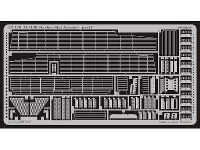  M-1126 slat armour 1/72 - Trumpeter - blaszki - zdjęcie 2