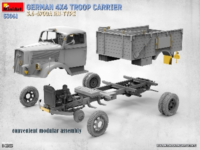 German 4x4 Troop Carrier Opel Blitz 3.6-6700a Rn-type - zdjęcie 24