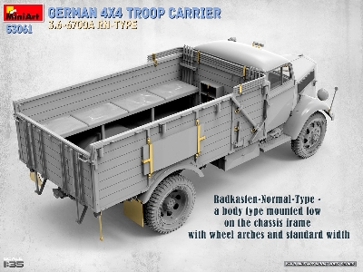 German 4x4 Troop Carrier Opel Blitz 3.6-6700a Rn-type - zdjęcie 28