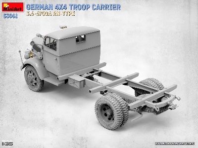 German 4x4 Troop Carrier Opel Blitz 3.6-6700a Rn-type - zdjęcie 29