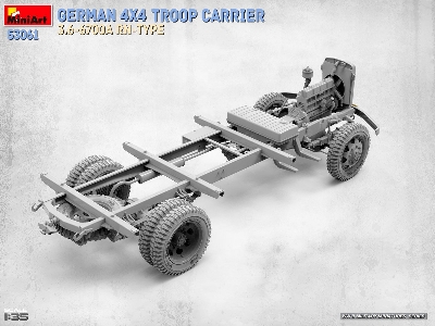 German 4x4 Troop Carrier Opel Blitz 3.6-6700a Rn-type - zdjęcie 30