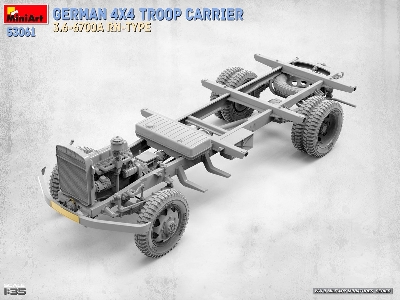German 4x4 Troop Carrier Opel Blitz 3.6-6700a Rn-type - zdjęcie 31