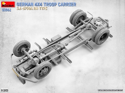 German 4x4 Troop Carrier Opel Blitz 3.6-6700a Rn-type - zdjęcie 32