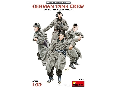 German Tank Crew - Winter Uniform (1939-1941 / 4 Figures) - zdjęcie 1