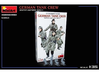 German Tank Crew - Winter Uniform (1939-1941 / 4 Figures) - zdjęcie 2