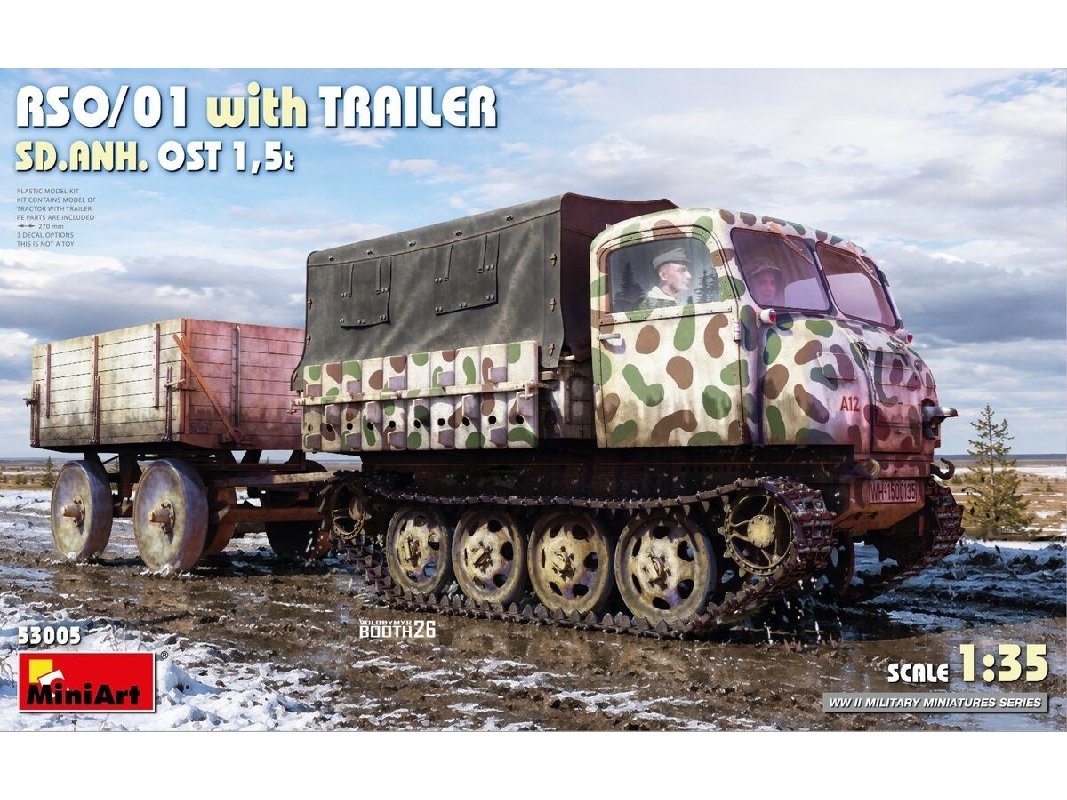 Rso/01 With Trailer Sd.Anh. Ost 1,5 T - zdjęcie 1