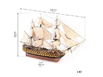 HMS Victory - Wooden Model Kit - zdjęcie 5
