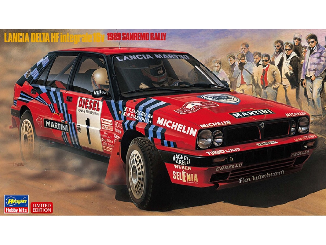 Lancia Delta Hf Integrale 16v - 1989 Sanremo Rally - zdjęcie 1